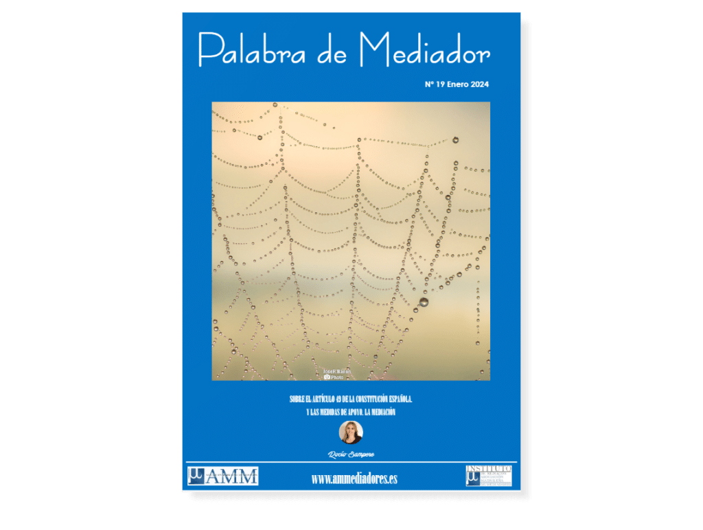 Publicacion Arturo Ortiz sobre Mediación